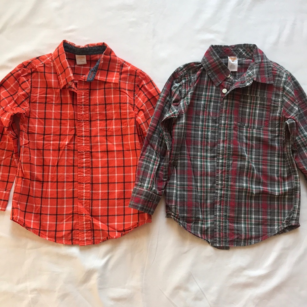 Gymboree long sleeve button up
